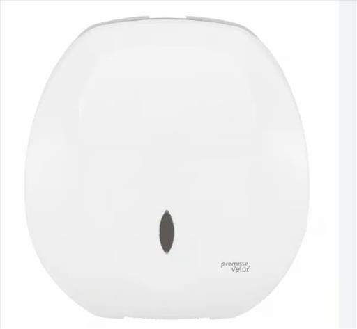 DISPENSER PAPEL HIGIENICO ROLAO BCO VELOX PREMISSE 340211-01