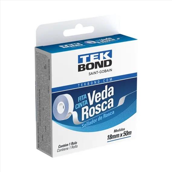 FITA VEDA ROSCA TEKBOND 18X50