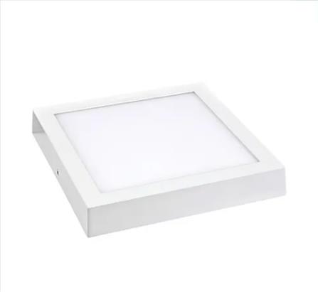 PLAFON LED SOBREPOR QUADRADO 12W 6500K LUMANTI