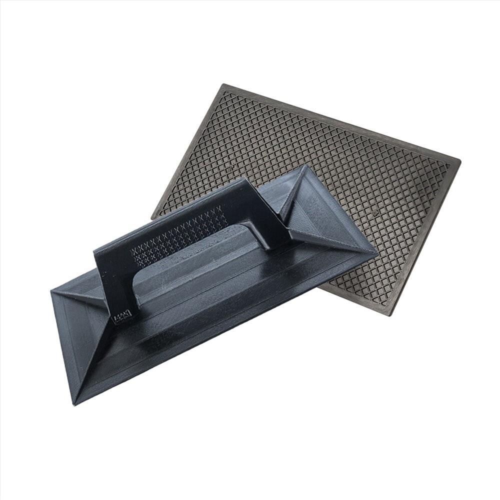 DESEMPENADEIRA PLAST 17X30 FRISADA PRETA 29110