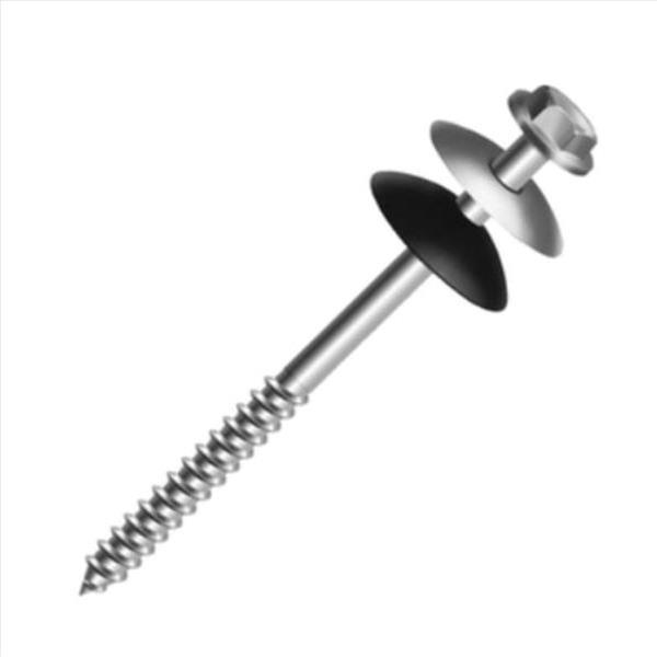 PAR CONJUNTO CUMEEIRA 5/16X150MM COMPLETO CISER