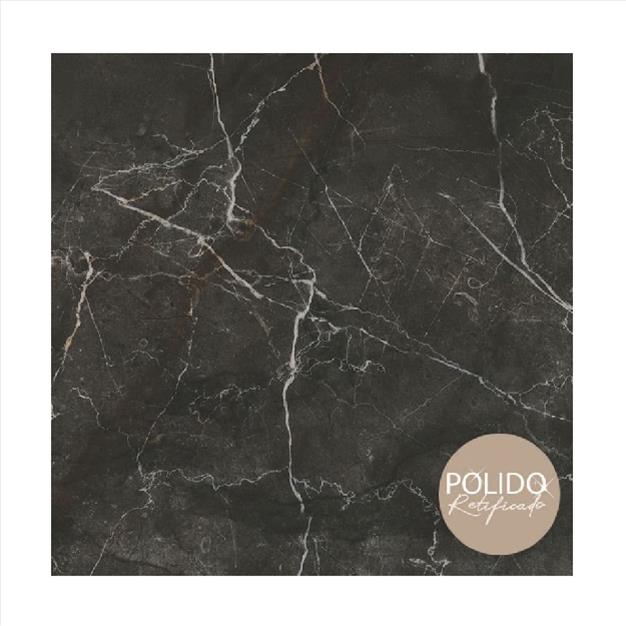 PISO ESM 66X66 NERO ELEVATO RET POL PEI2 FORM