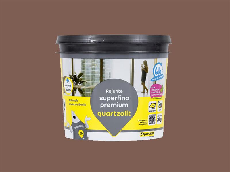 REJUNTE SUPERFINO QUARTZOLIT MAR CAFE PT2KG