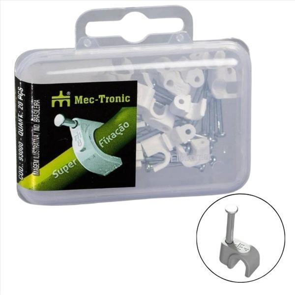 FIXA CABO C/PREGO 4MM C/20UN MECTRONIC 93000