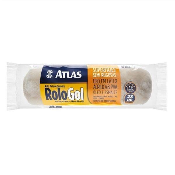 ROLO DE LA PELE CARNEIRO 23CM ATLAS 923/19