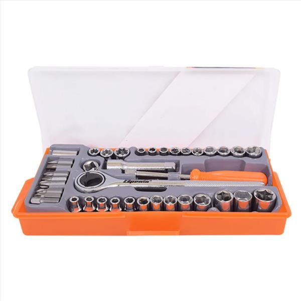 KIT FERRAMENTAS BITS/SOQUETE 40PCS SPAR 13565
