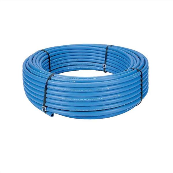MANGUEIRA PEAD 20MM PE80 POLIERG/CORRPLASTIK AZUL