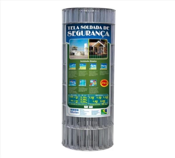 TELA SOLDADA SEGURANCA 15X5X2.3X2M 25M MORLAN 2728