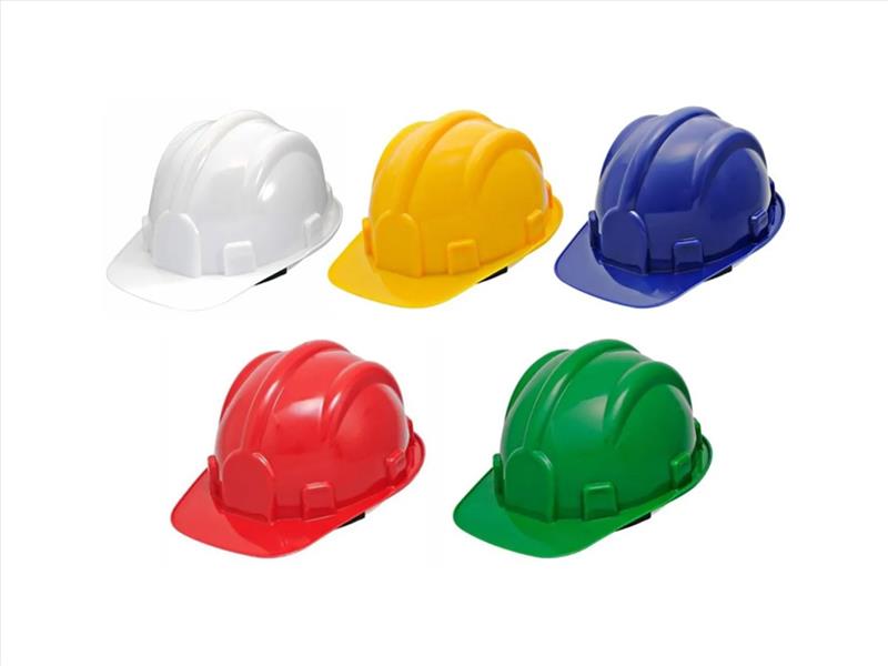CAPACETE BRANCO C/CARNEIRA PLASTCOR