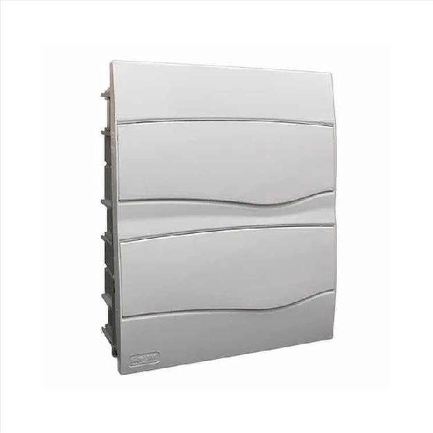 QUADRO DISTR 24DIN 16NEMA EMB BRUM BR24B