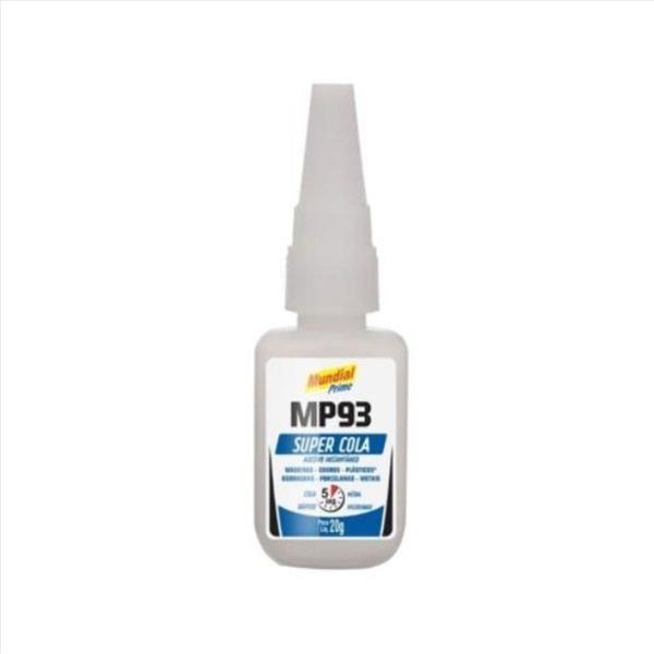 ADESIVO INSTANTANEO MP93 20G MUNDIAL PRIME
