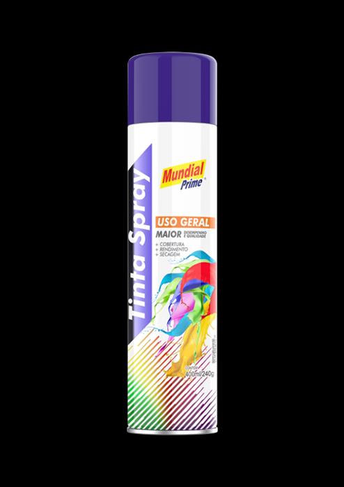 TINTA SPRAY USO GERAL AZUL ESCURO 400ML/240G MUNDIAL
