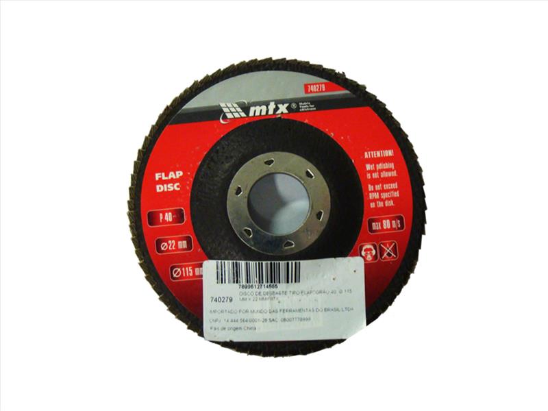 DISCO FLAP P80 22MM MTX 4 1/2 D740299