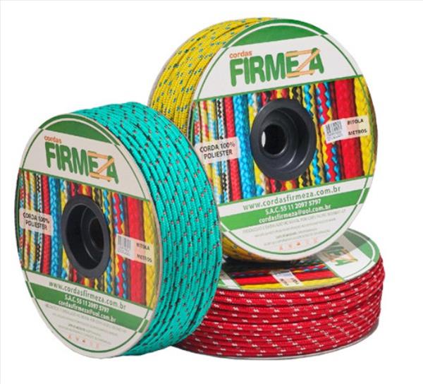 CORDA TRANC. 5MM MULTICOR POLIESTER FIRMEZA C/155M