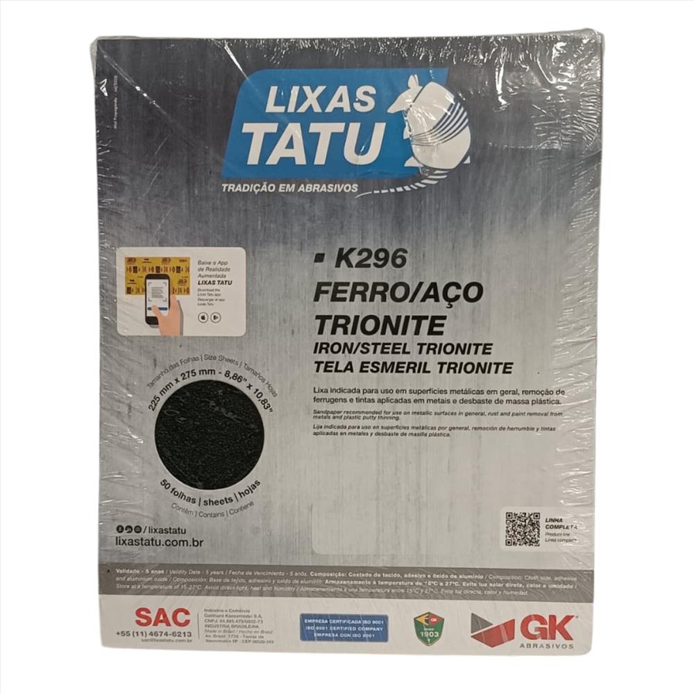 LIXA FERRO TRIONITE TATU 60