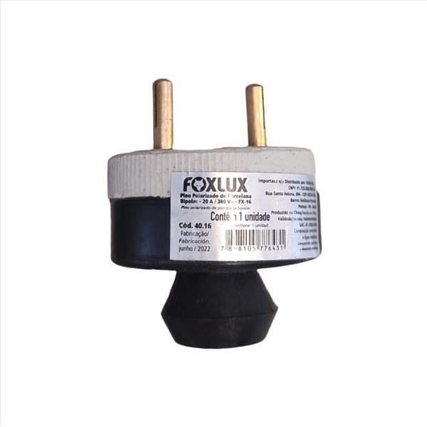 PINO PORCELANA 2P 20A FX16 FOXLUX 4016