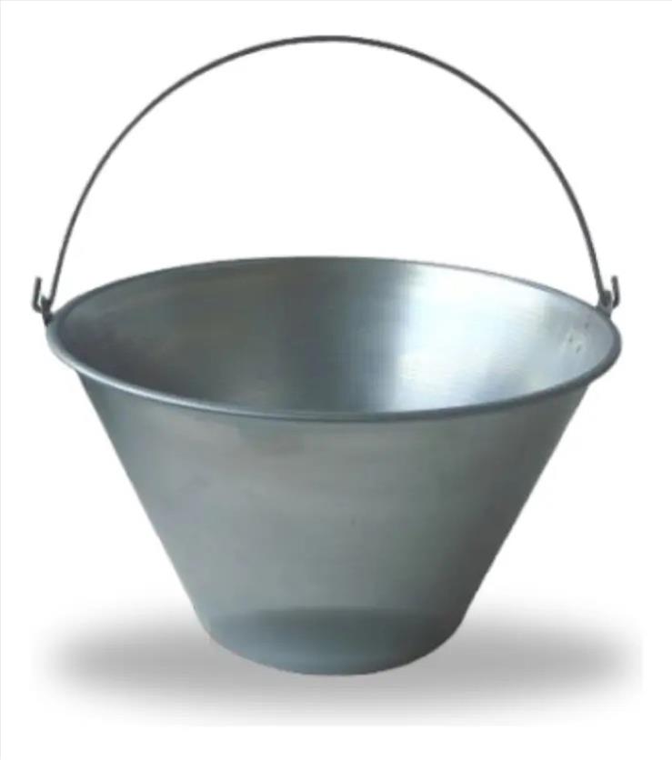 BALDE PEDREIRO CHAPA GALVANIZADO S/PEGA 10L TIDAO