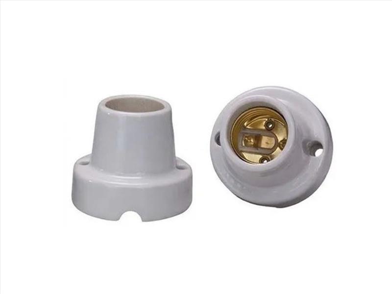 SOQUETE PORCELANA FOXLUX P/TETO E27 FX06 4006