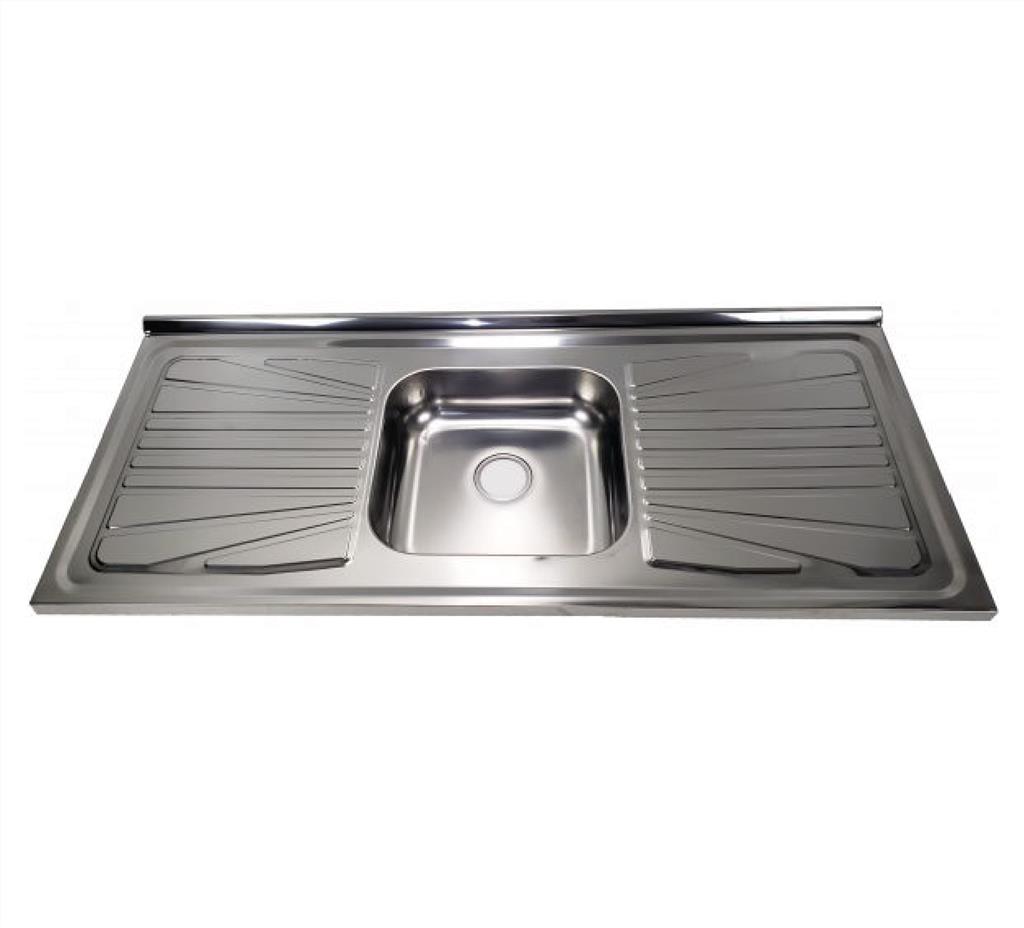 PIA INOX 2.00X0.52 C/CUBA FABRINOX PSL2000
