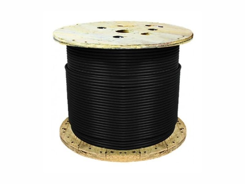 BOBINA CABO FLEX 750V PRETO 6.00MM C/600MT
