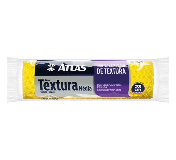 ROLO TEXTURA MEDIA 23CM 110/65 ATLAS