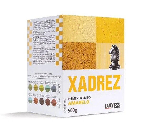 PO XADREZ AMARELO 500 GR.