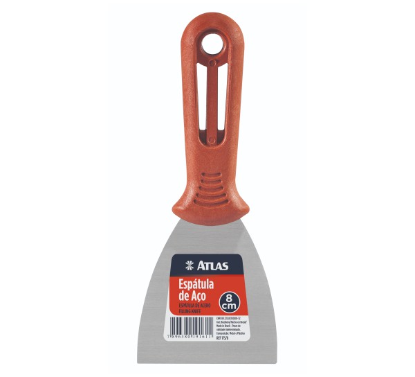 ESPATULA ACO CARBONO 8CM ATLAS 175/8