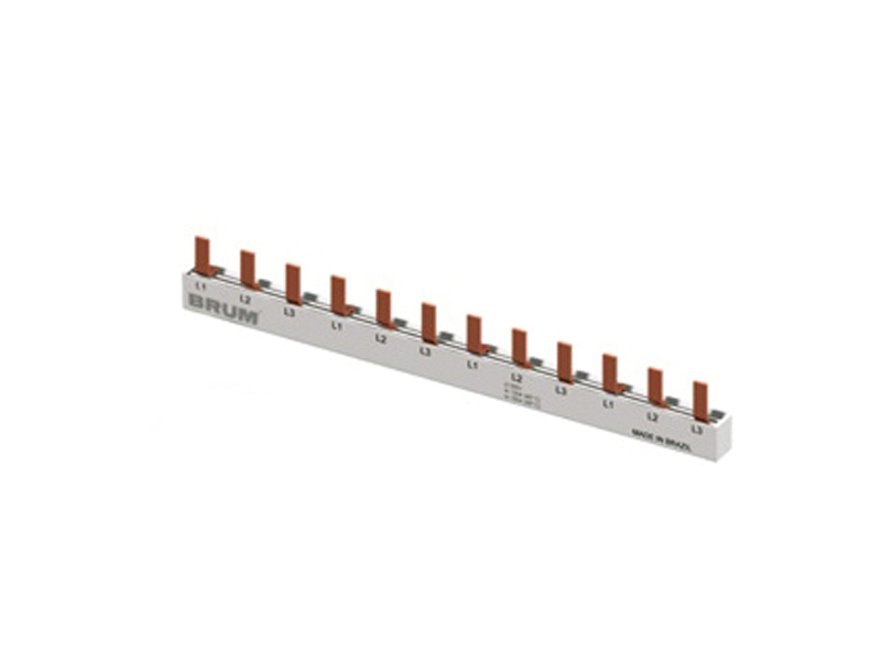 BARRAMENTO TRIFASICO PENTE 18DIN BRUM BRT18D