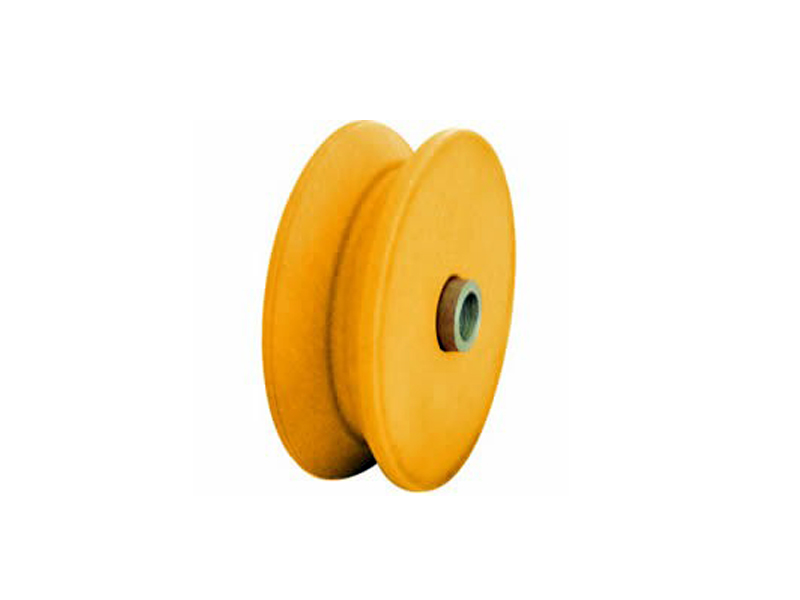 ROLDANA NYLON PLAST 3X20 EM V C/BUCHA E PARAF