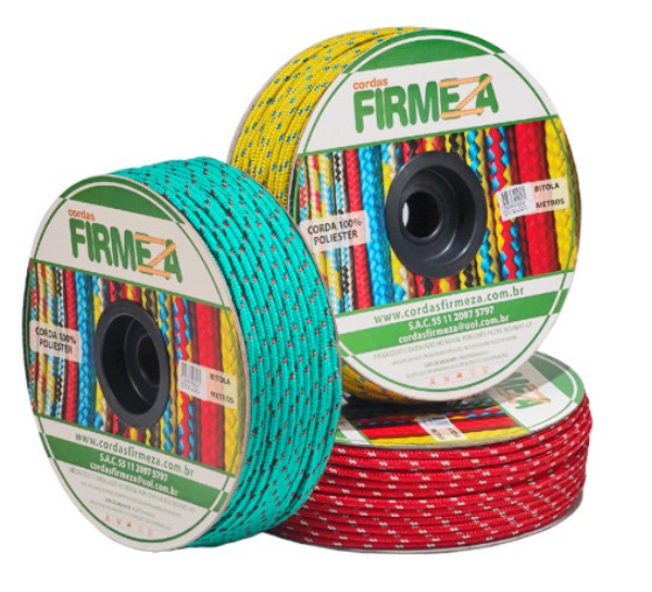 CORDA TRANC. 12MM MULTICOR POLIESTER FIRMEZA C/105M