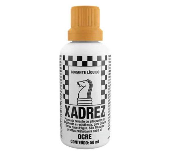 CORANTE LIQUIDO XADREZ OCRE PCT/12
