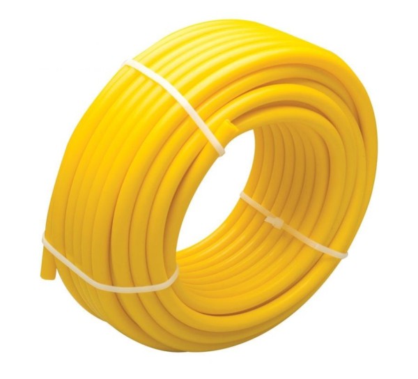 MANGUEIRA CERCA ELETRICA AMARELA 7/16 50M