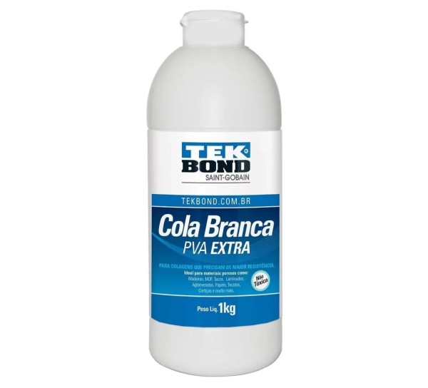 COLA BRANCA EXTRA 1KG TEKBOND