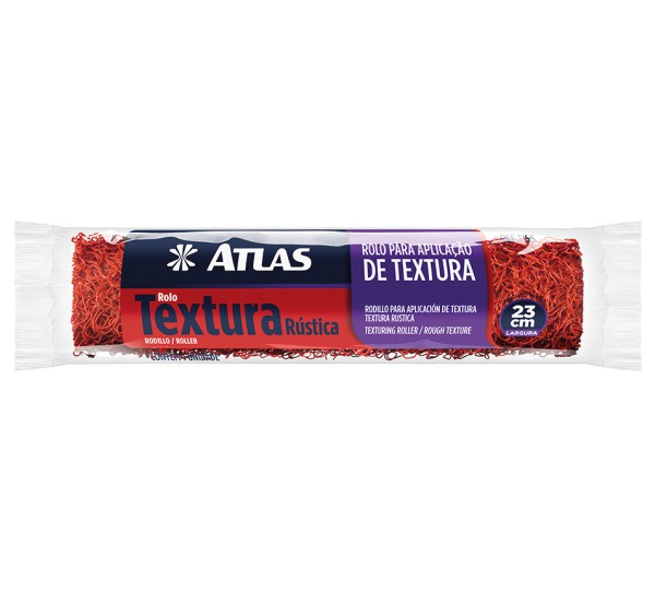 ROLO TEXTURA RUSTICA 23CM 1155 CABELO ANJO ATLAS