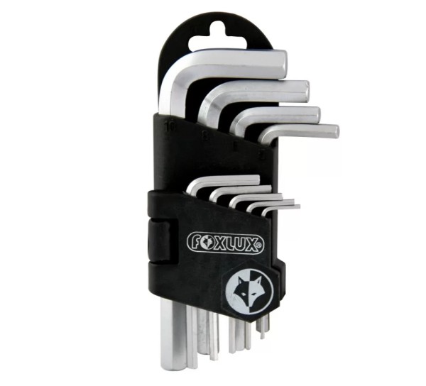 CHAVE ALLEN KIT 9PC FOXLUX 4726