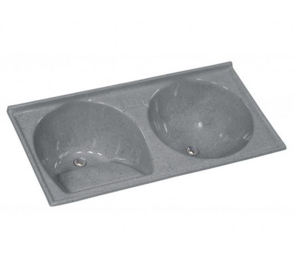 TANQUE SINT DUPLO 124X62 CINZA AJ RORATO