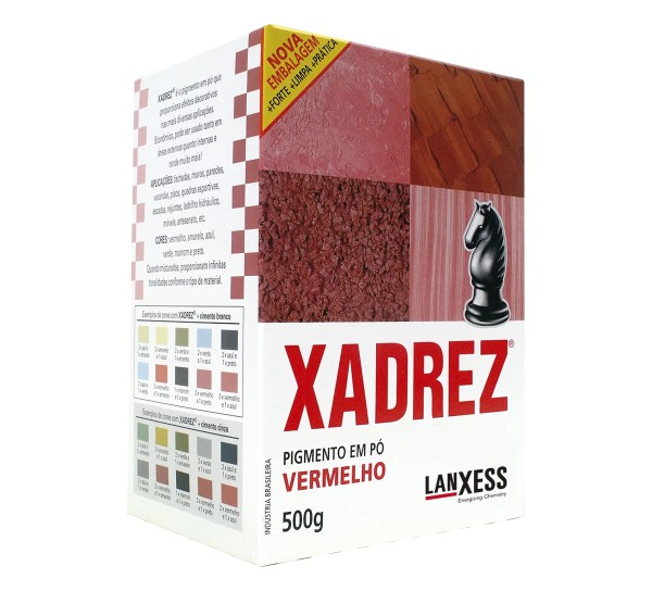 PO XADREZ VERMELHO 500 GR