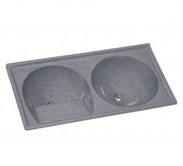 TANQUE SINT DUPLO 100X51 CINZA AJ RORATO