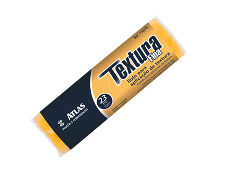 ROLO TEXTURA FINA 23CM 110/75 ATLAS