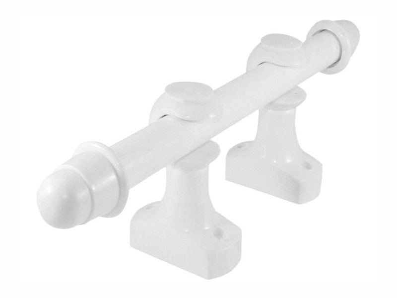 KIT VARAO CORTINA 1.5M 19MM BRANCO  RV