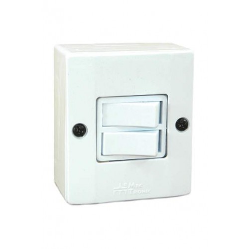 SISTEMA X 2 TECLAS SIMPLES BCO MECTRONI 61003
