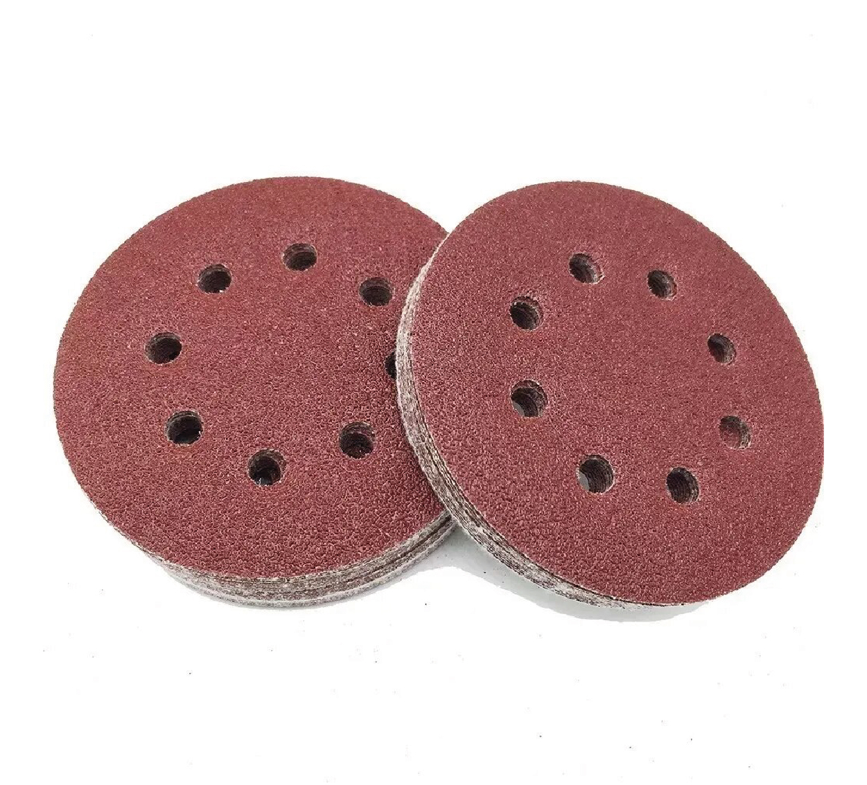 DISCO LIXA VELCRO 125MM 8FUROS P100 MTX 8059