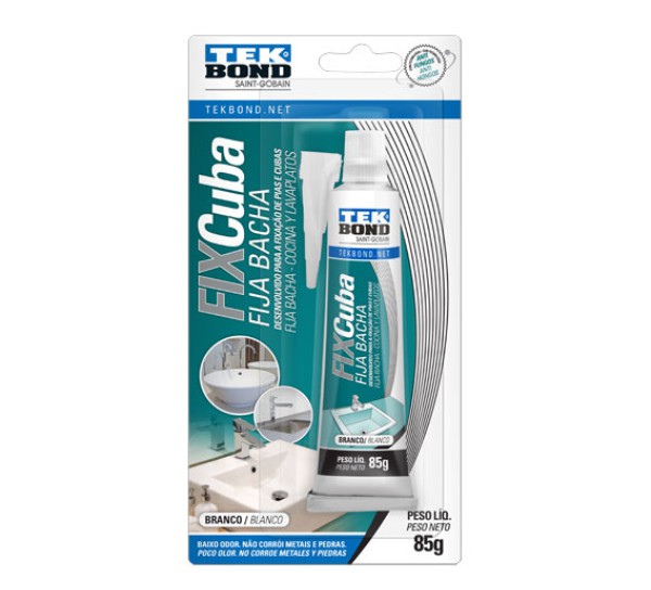FIX CUBA BRANCO TEKBOND 85GR