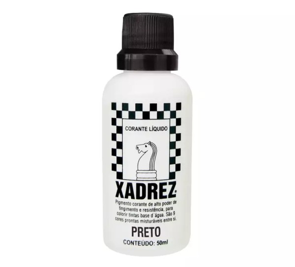 CORANTE LIQUIDO XADREZ PRETO PCT/12