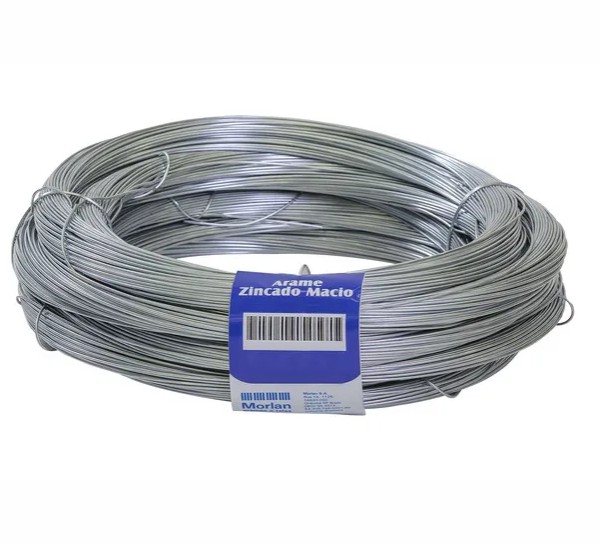 ARAME GALVANIZADO 0.89 BWG 20 MORLAN