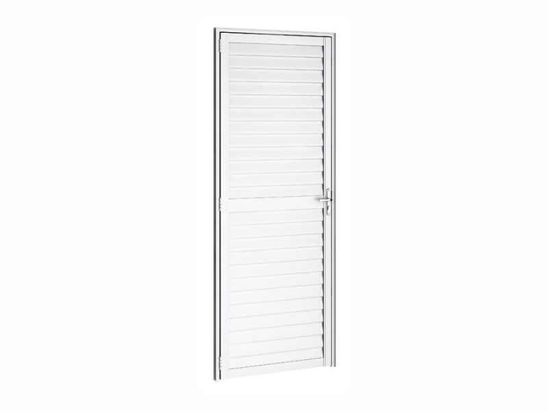 PORTA ALUM LAMINADA BRANCO 95X215 D HB P6362