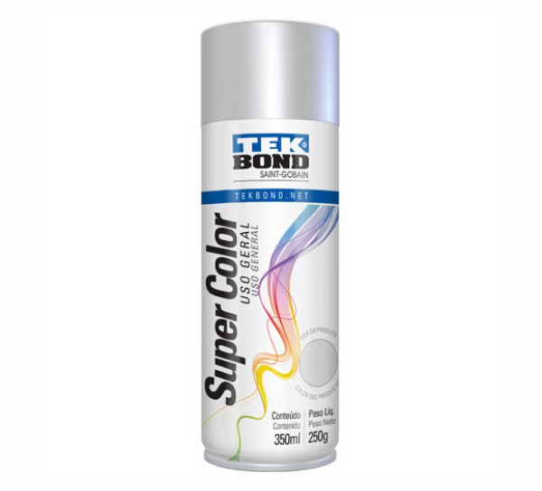TINTA SPRAY ALUMINIO USO GERAL 350ML TEKBON