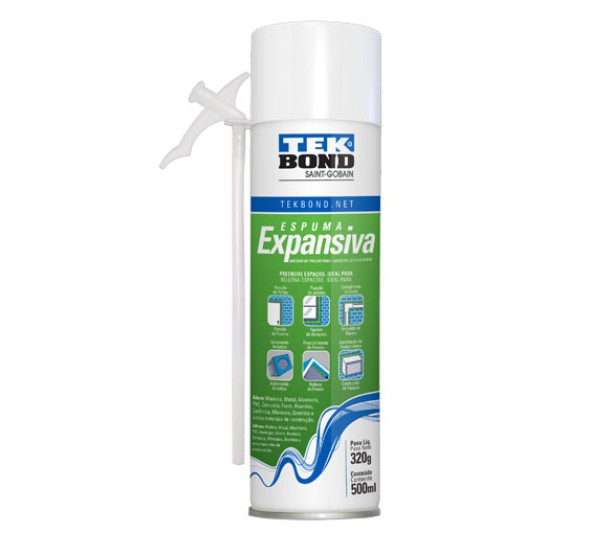 ESPUMA EXPANSIVA 320G/500ML TEKBOND