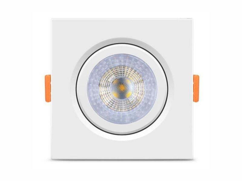SPOT LED QUADRADO 5W 3000K ELGIN