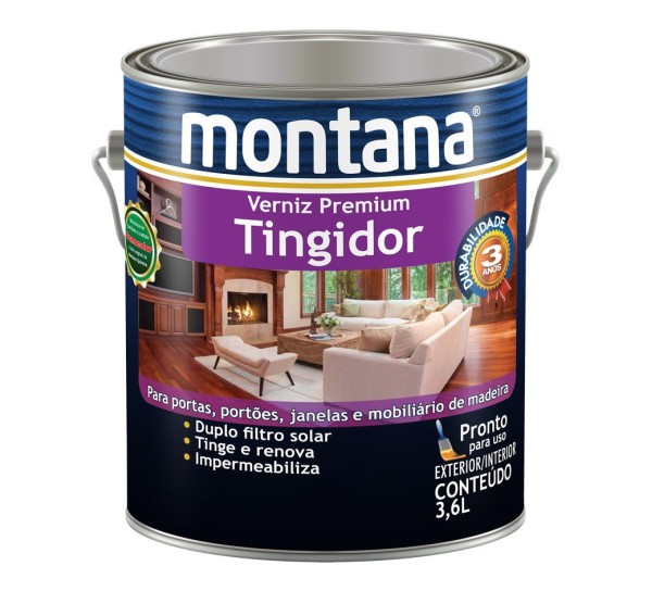 VERNIZ TINGIDOR BR MOGNO 3.600 MONTANA 33C560550